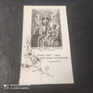 OBRAZ ŚWIĘTY ŚW. MATKA BOSKA CZĘSTOCHOWSKA KRÓLOWA POLSKI MÓDL SIE ZA NAMI