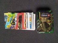 karty Lego Ninjago seria 4, puszka + 50 kart łowcy