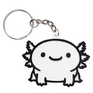 BRELOK UROCZY AXOLOTL – słodka figurka 3D do kluczy PREZENT ZWIERZAK UROCZY