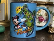 KOLOROWY KUBEK Z FLORYDY DISNEYLAND ORLANDO USA DUŻY DUŻE UCHO
