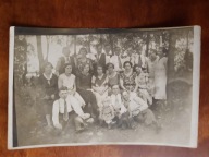 II RP towarzystwo majówka las 1932 (1256c)