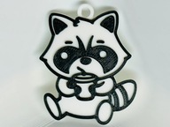 BRELOK PRZYWIESZKA DRUK 3D BRELOK ZAWIESZKA DO KLUCZY Cute Otter