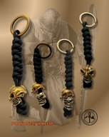 ATWOOD ROPE PARACORD brelok RYCERZ CZASZKA podnoszony HEŁM - EDC militaria