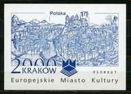 Blok 170 A ** Kraków - Europejskie Miasto Kultury roku 2000 BLOK 2000