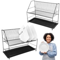 OCIEKACZ DO NACZYŃ NA SZTUĆCE SUSZARKA STOJĄCA DWUPOZIOMOWA PRIMPOL