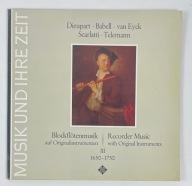 Dieupart, Babell, Van Eyck Blockflötenmusik Auf Originalinstrumenten Winyl