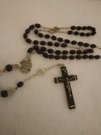 Piękny, czarny różaniec