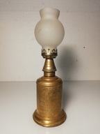 Stara francuska lampa Olympe typu PIGEON No.8 klosz matowy