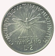 Watykan - 2 liry 1962