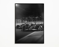 PLAKAT FERRARI F1 FORMULA 1 GRAND PRIX BOLID WYŚCIGOWY MOTOSPORT PLAKAT A3