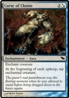 MTG 4x Curse of Chains SHM