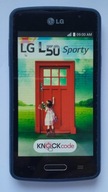 Atrapa eksponat wystawa prezenter smartfon telefon LG L50 Sporty