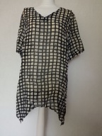 Marion Mosel zwiewna bluzka damska asymetryczna 42