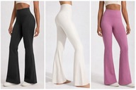 Legginsy Dzwony z Wysokim Stanem – Komfort, Styl i Modelowanie Sylwetki