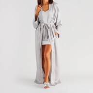 Home&you szlafrok damski do kostek bez kaptura rozmiar S/M