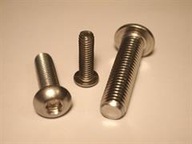 M8x30 Śruba soczewkowa lewa utwardzona.