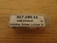 CMT 317.190.11 Wiertło Puszkowe HW D=19 L=57,5 S=10x26 RH