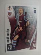 Karta topps autograf West Hamm Tomas Soucek Champions League