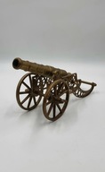 Armatka wiwatówka mosiężna figurka duża 33 cm ciężka