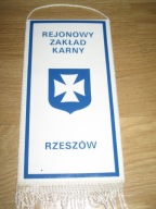 ZAKŁAD KARNY RZESZÓ Pieszy Rajd Górski BIESZCZADY 1994 proporczyk