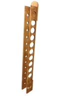 Uchwyt na 12 butelek wina drewniany stojak 180 cm – rustic / industrial