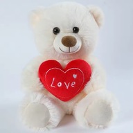Miś PREZENT NA WALENTYNKI 23cm LOVE