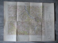 GENERALNA GUBERNIA RADOM KOZIENICE DĘBLIN GARWOLIN PUŁAWY przedw. MAPA 1935