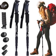2 SZT KIJKI TREKKINGOWE KIJE DO CHODZENIA NORDIC WALKING REGULOWANE GÓRSKIE