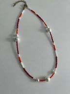 Naszyjnik handmade „Zachód słońca"