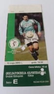 bilet GROCLIN Grodzisk - KORONA Kielce 2005