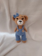 Mis maskotka - handmade szydelko