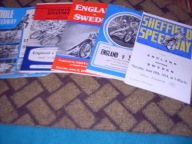 1974 Zestaw 5 sztuk Anglia - Szwecja