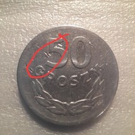 50 groszy 1967 rok. Cenna i rzadka.