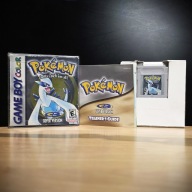 1998 Pokemon Silver ORYGINAŁ komplet box + instrukcja wydanie USA