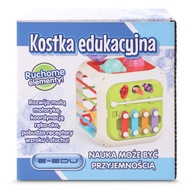 KOSTKA EDUKACYJNA Interaktywna efekty dźwiękowe PL E-edu 164774 Artyk