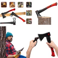 ZESTAW 3 SIEKIER ROZŁUPUJĄCYCH FIBERGLASS MAPOWER + OSTRZAŁKA MPAX-S3