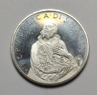 SAN MARINO, 500 LIRÓW 1979r. Ag 2