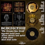 BENEDICTION - THE DREAMS YOU DREAD LP SPLATTER /nowa