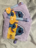 Notatnik Pamiętnik Plus Długopis Wielokolorowy StitchLilo Pluszowy
