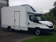IVECO DAILY KONTENER NISKOPODŁOGOWY 4,43x2,23x2,42 SKLEP FOODTRUCK BAR AC