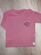 Brązowa bluzka koszulka z liskiem Reserved 92 bdb