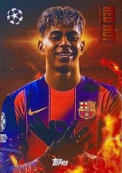 TOPPS MATCH ATTAX 2025-2026 RED HOT LAMINE YAMAL BARCELONA RH-LY