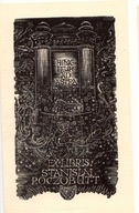 ANTONI GOŁĘBNIAK, EX LIBRIS STANISLAI POCZOBUT