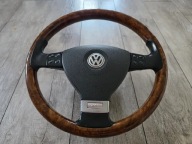 Kierownica drewniana VW PASSAT B6 GOLF 5 I INNE ŁADNA