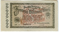 Niemcy - Banknot - 20 Millionen Mark - 1923 - Deutsche Reichsbahn