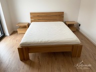 Łóżko dębowe bądź jesionowe od Producenta