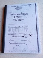 Frezarka uniwersalna FWC 25 - 26 - DTR