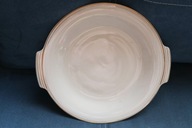 STARY DUŻY PŁASKI TALERZ CHODZIEŻ LATA 1949-1964