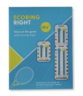 Przenośny licznik punktów do tenisa i padeł zgodna z ITF kolor biały