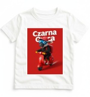 Koszulka dziecięca biała t-shirt Owca 134 wiek 8-9 lat nadruk APN